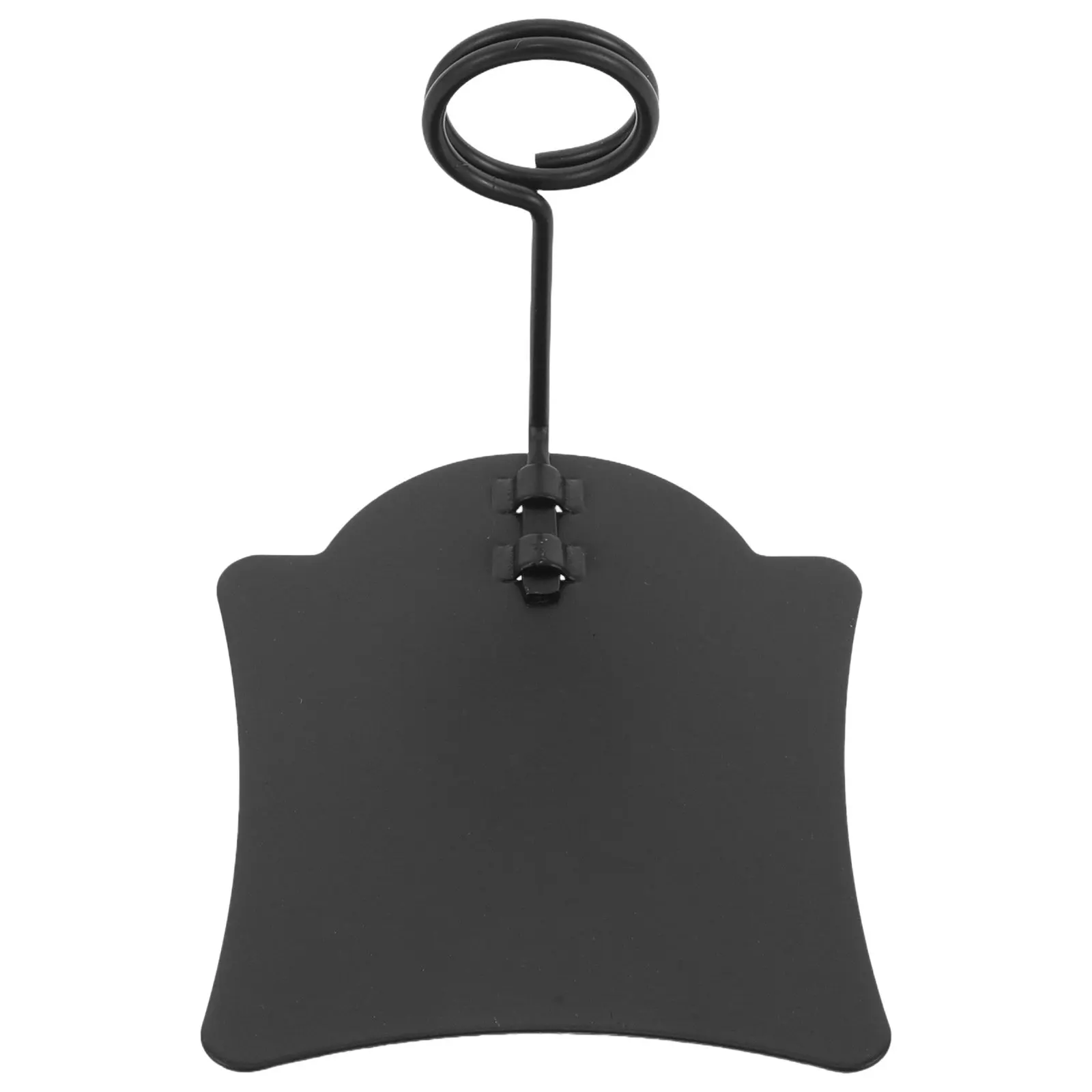 

Vertical Price Tag Holder Black Metal for Bakery Cake Dessert Standup Clip Food Name Cards Memo Clips Photo Holders Display