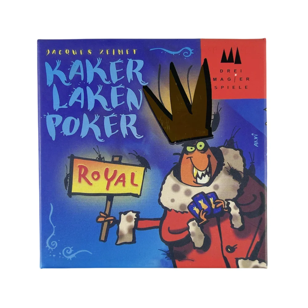 Juego de Cartas Poker Royal, Nuevo y Divertido Juego Familiar, Cartas de Juego Biss 20, Cartas Hummel Polilla, Baraja de Cartas, Cartas para Trucos