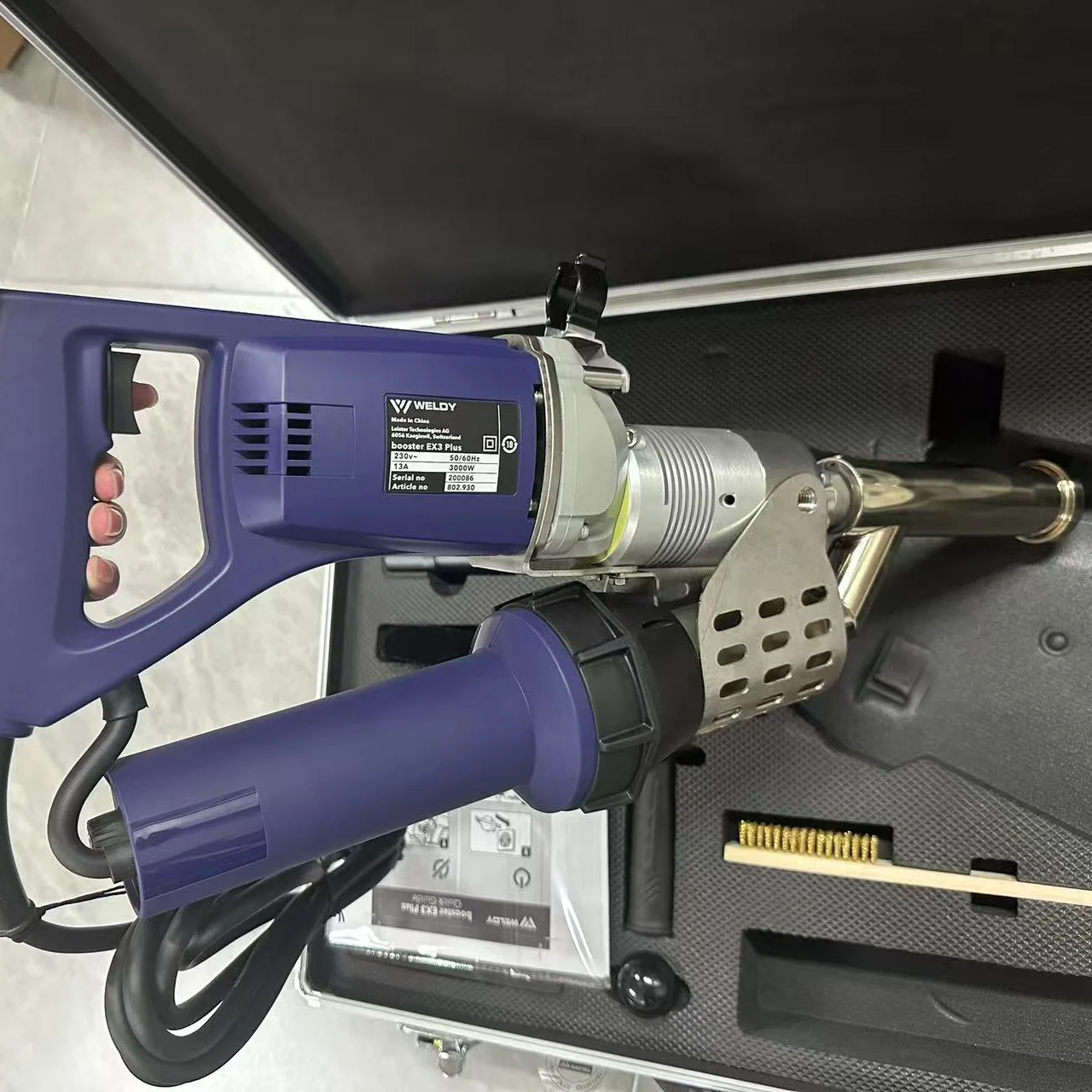 Weldy EX3 PLUS Extrusion Weld   Welding   Plastic Plastic Welding   Plastic Welders