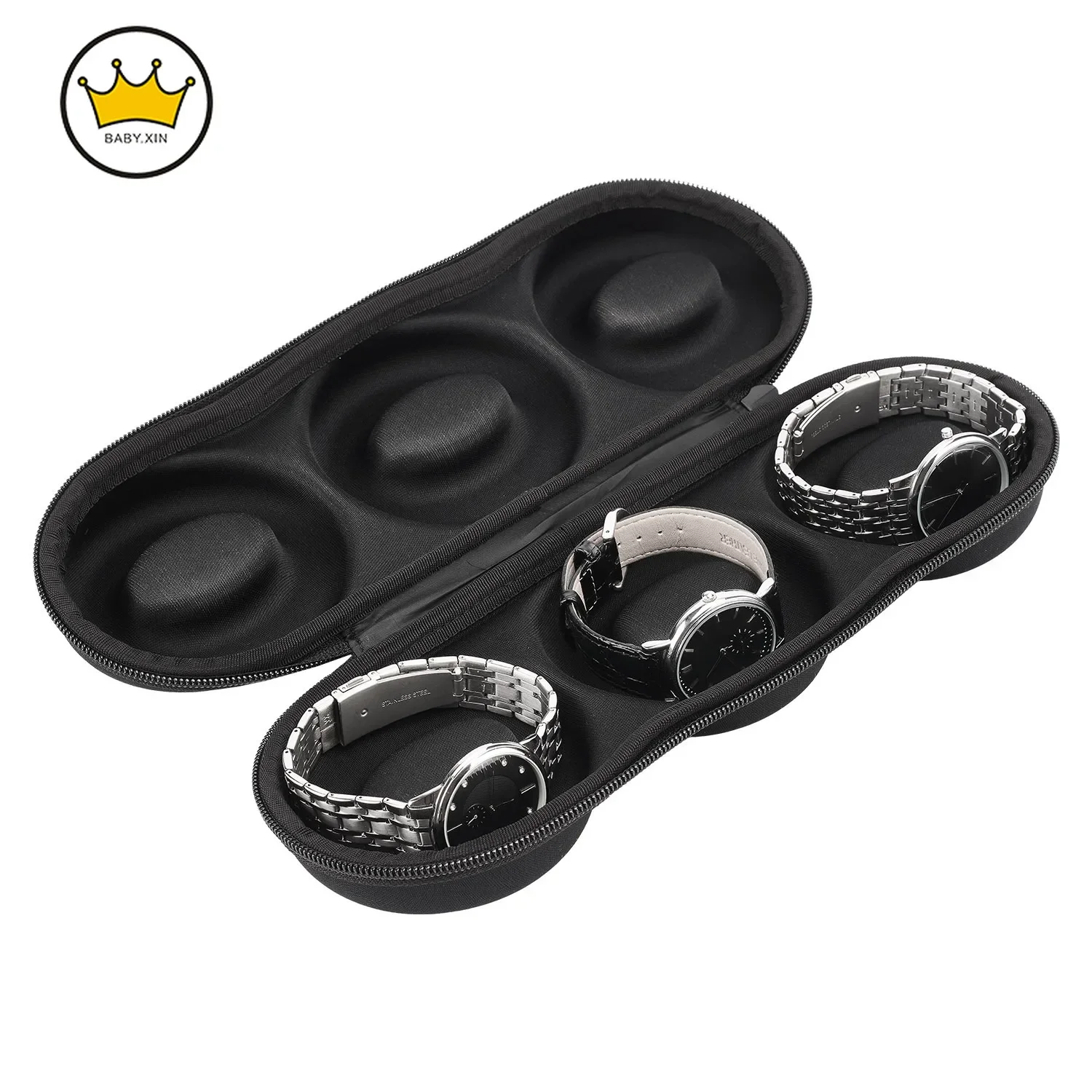 

Портативный мини-кейс для хранения умных часов Eva: Простой футляр для часов