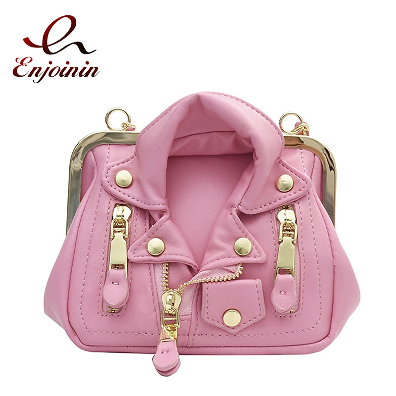 

Fun Jacket Design Women Purses and Handbags Designer Chain Shoulder BagsLadies Party Clutches Leather Female Crossbody Bag 2022