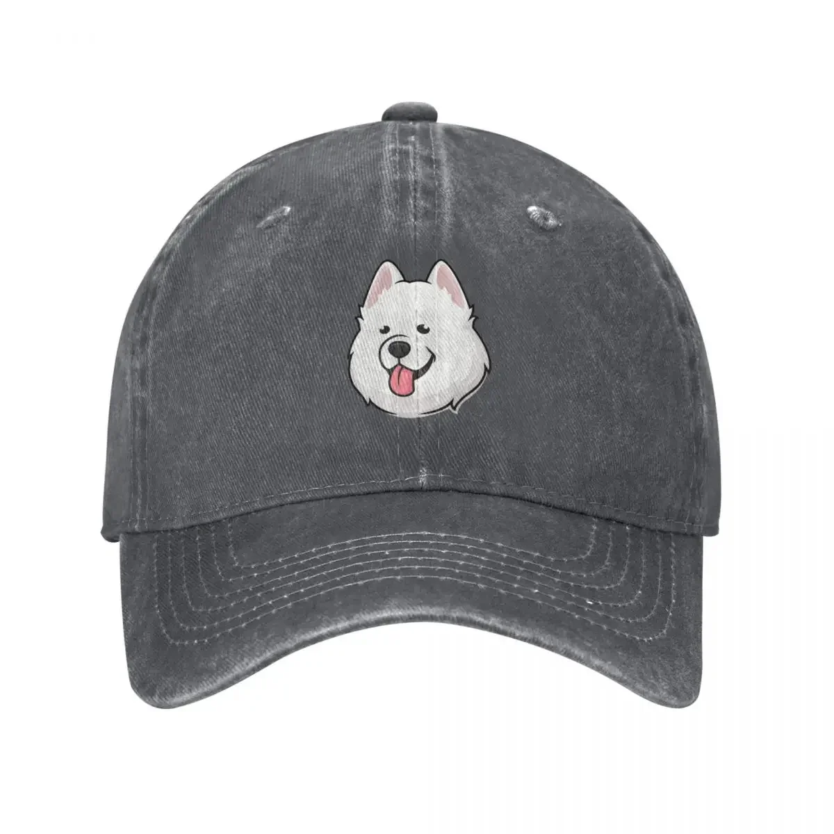 

Samoyed Baseball Cap Fashion Beach Hood Hat Man Luxury Trucker Hat Girl'S Hats Men's
