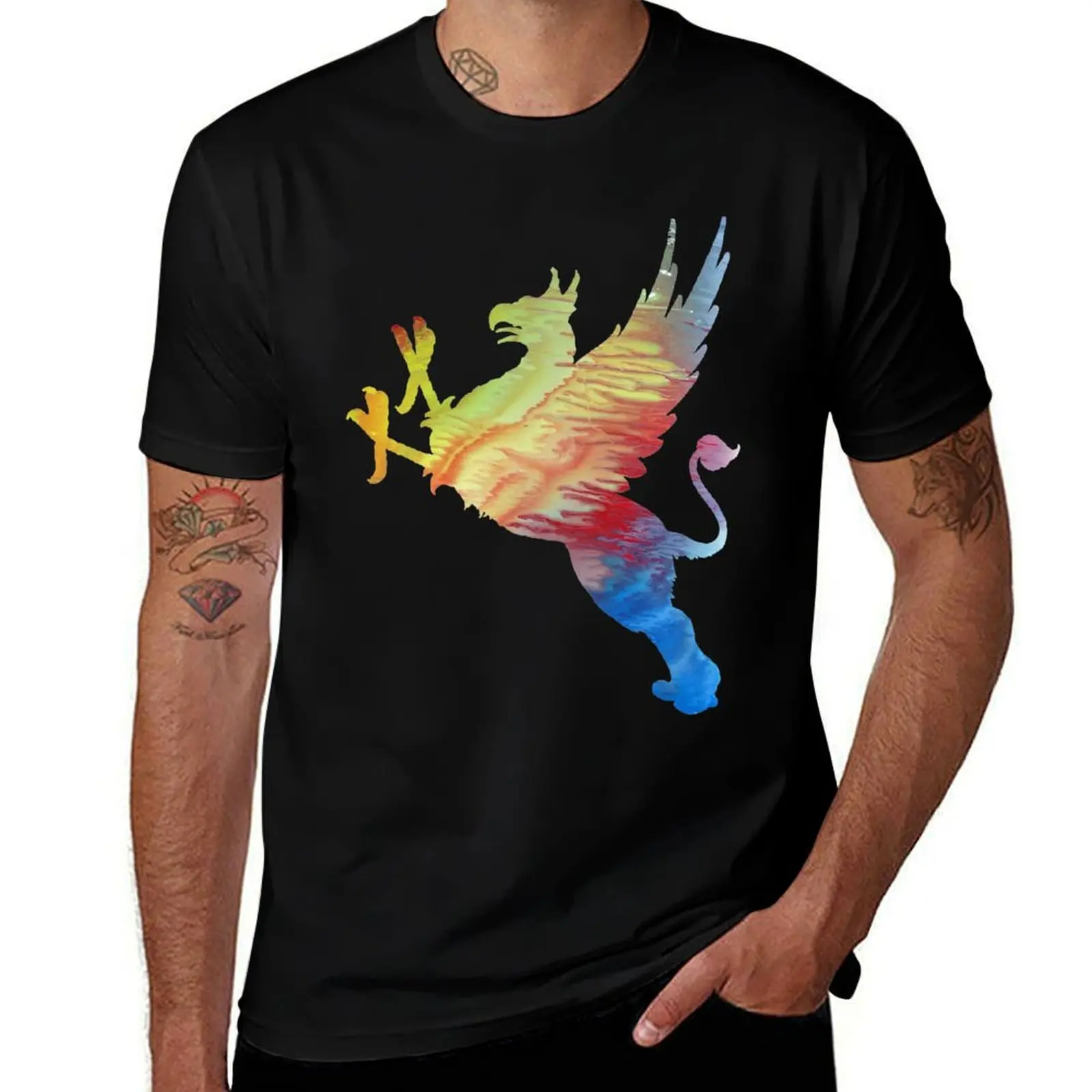 

Gryphon T-Shirt t shirts for man cotton soft graphic t shirts for man T-Shirt