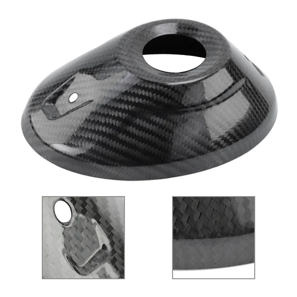 Carbon Fiber Motorcycle Heat Shield Exhaust Rear Cover Guard Protector For BMW G310R G310GS