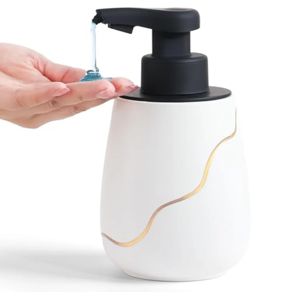 Automatic Soap Dispenser Bathroom - Liquid Hand Free Dispenser Smart Electric Lotion Soap Dispenser Touchless with Waterproof