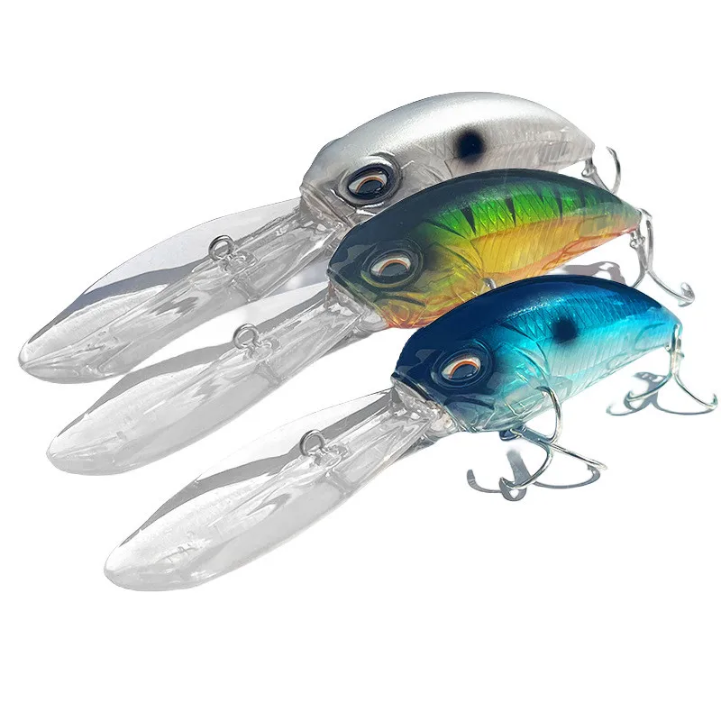 

14.6cm 41g Deep Diving Crankbait Sinking Lure Long Lip Minnow Lure Fishing Bait Crank Fishing Accessories Luya Artificial Lure