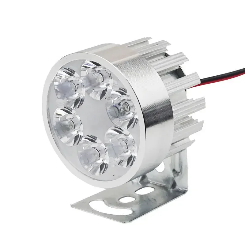 Siêu Sáng Đa Năng Xe Máy E-Xe Đạp Đèn Pha LED Đèn Pha Xe Tay Ga Đèn Pha Trước 12V Lái Xe Điểm Ánh Sáng