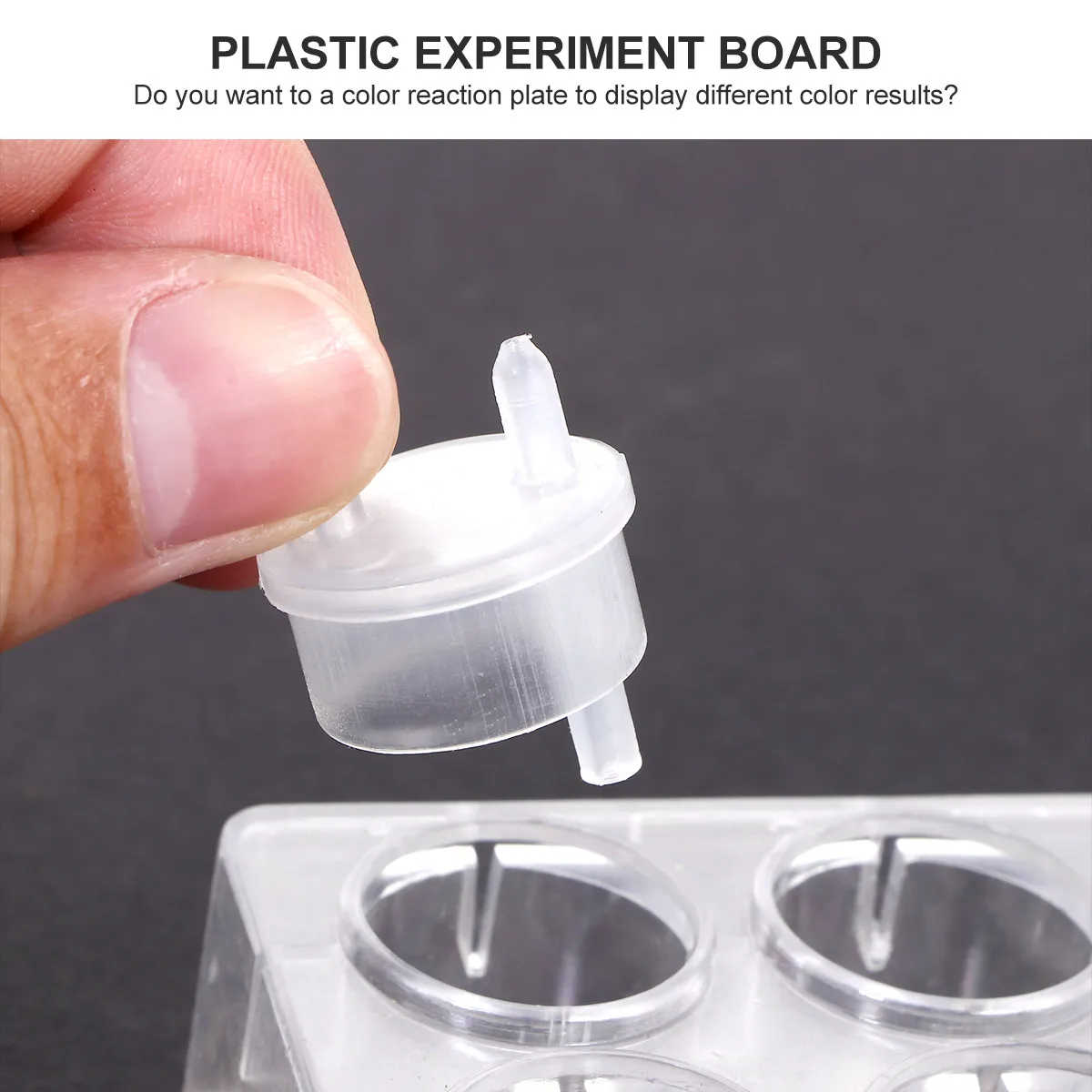 6 9 Well Plate Flat Round Bottom Non Surface Treated Uniform Volume Sterile Plastic Experiment Board Chemical Reaction Spot view 2