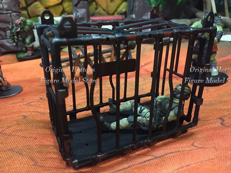กรงทหารจำลองขนาด3.75นิ้วอุปกรณ์เสริมกรงทหาร1/18ชิ้นสำหรับทำสงครามทหารมีสินค้าในสต็อก