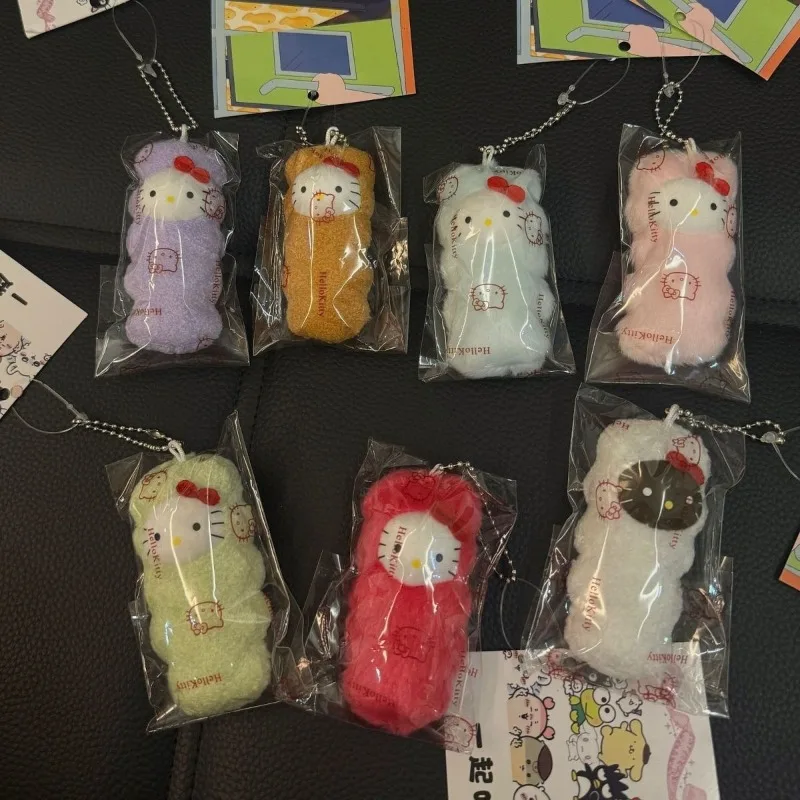 

Sweet Sanrio Hello Kitty Anime Kawaii Ins Fashion Bag Pendants Cute Cartoon Keychains Handbag Decoration Gifts for Girls