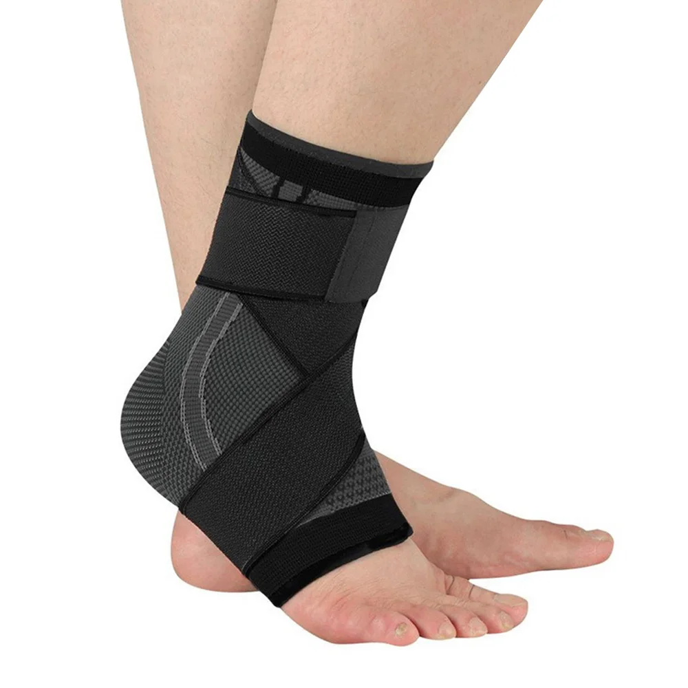 1 PCS Protective Football Ankle Support Basketball Ankle Brace Compression Nylon Strap Belt Ankle Protector