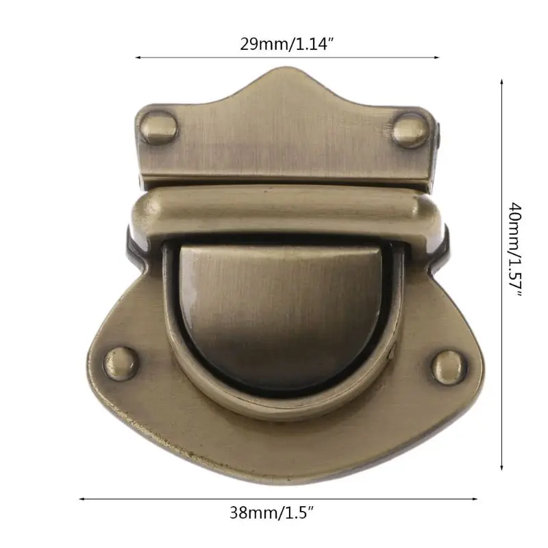 Metal Clasp Turn Lock Twist Locks for DIY Handbag Shoulder Bag Purse Hardware