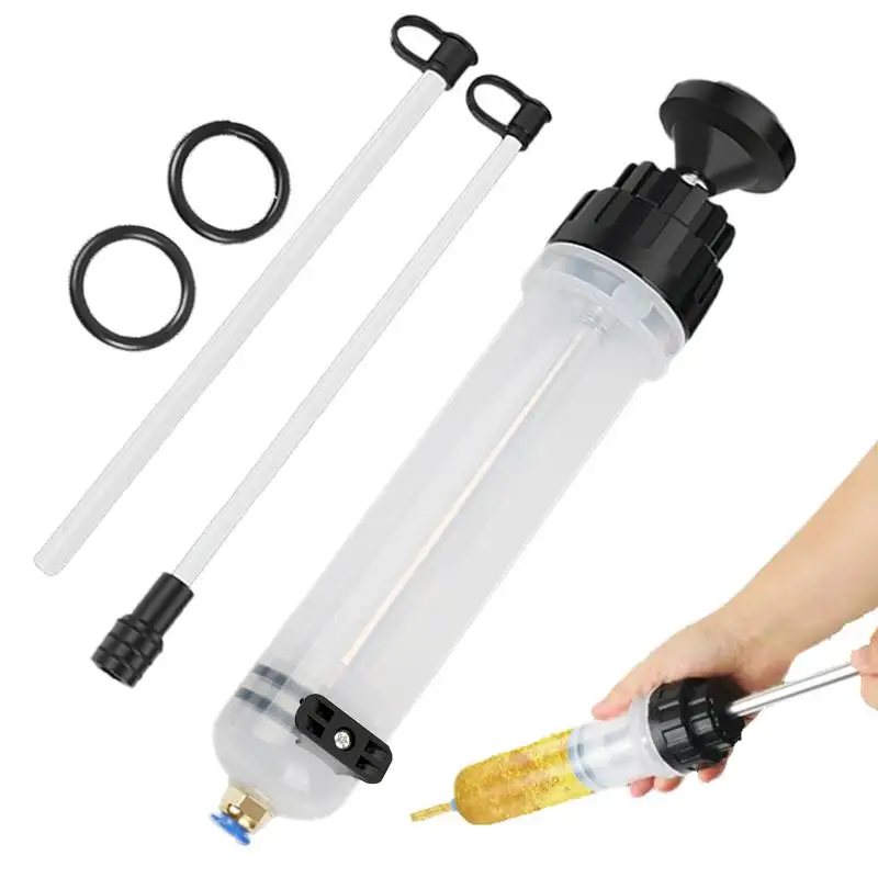 Fluid Syringe Extractor Fluid Pump Automotive Brake Fluid Extractor Suction Pump Oil Extractor 500ml For Auto Mechanics