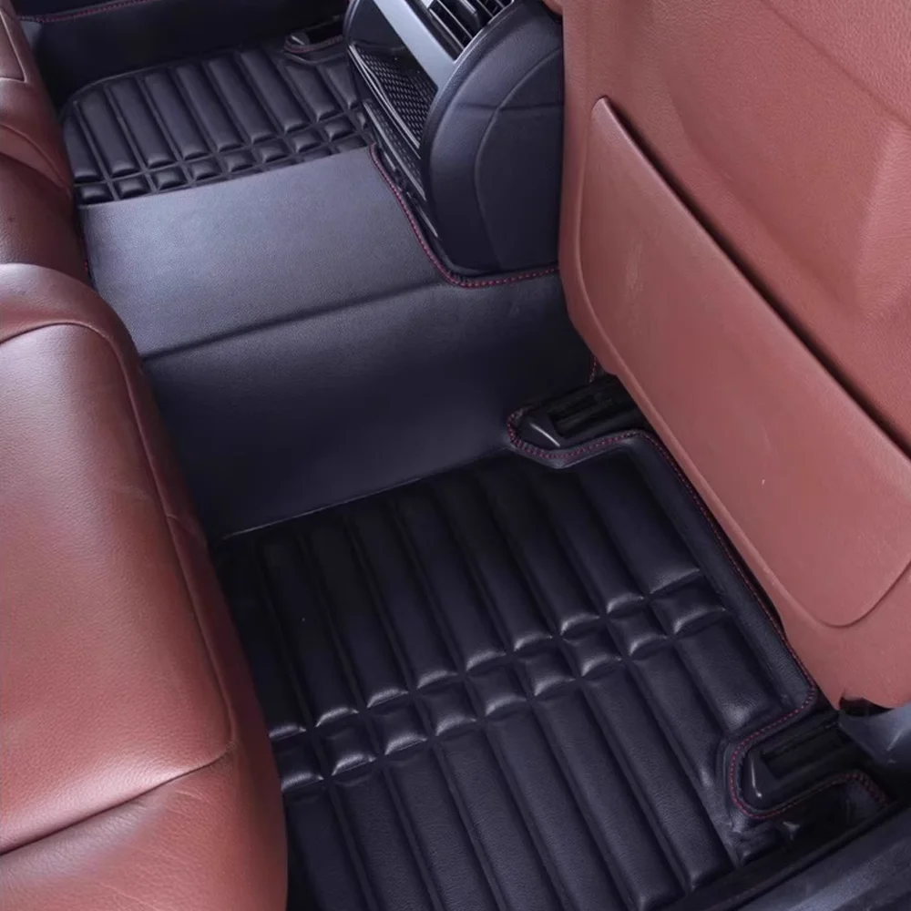 Car Leather Floor Mat for Geely Cityray Boyue Cool G426 2023~2025 Foot Interior Liner Waterproof Carpet Pad Custom Accessories