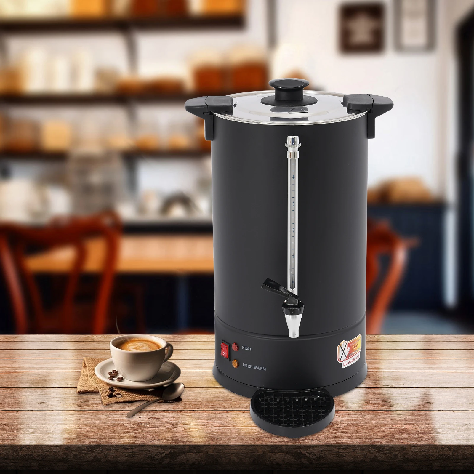 

Commercial Electric Coffee Pot 15L Hot Water Dispenser Stainless Steel Coffee Pot