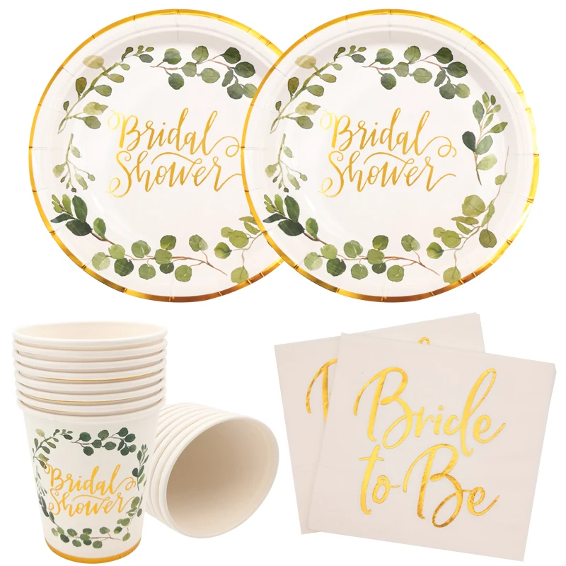 Brautparty Braut zu sein Einweggeschirr Teller Tasse Servietten Hochzeit Brautparty Party Dekoration Junggesellinnenabschied Tischzubehör