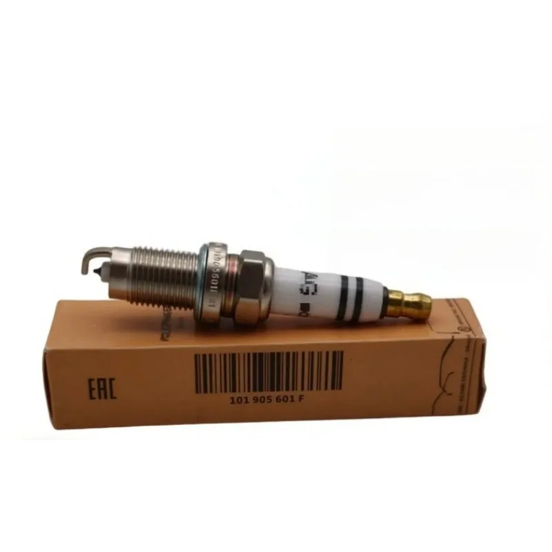 4PCS 101905601F 101905600C 101905600A  Spark Plug Fit For VW Lavida Bora Polo Caddy Golf Touran Skoda Fabia 1.2 1.4 1.6