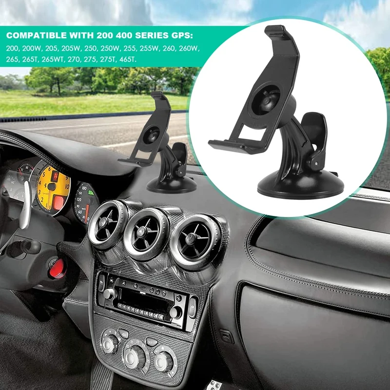 Car Windscreen Suction Cup Mount Holder Cradle for Garmin Nuvi 200 200W 205 205W 250 250W 255 255W 260 260W 265w 265T 265WT 270