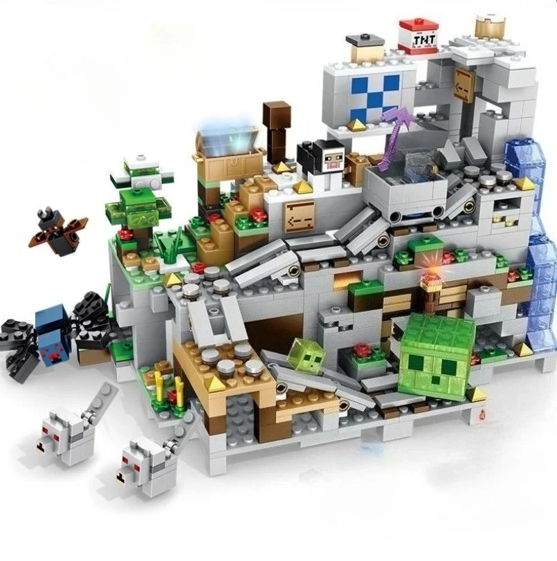 

ГОРЯЧАЯ НОВИНКА: 500-1000 деталей, конструктор «Гора, пещера, ферма, деревня», развивающая игрушка-головоломка, подарок на день рождения