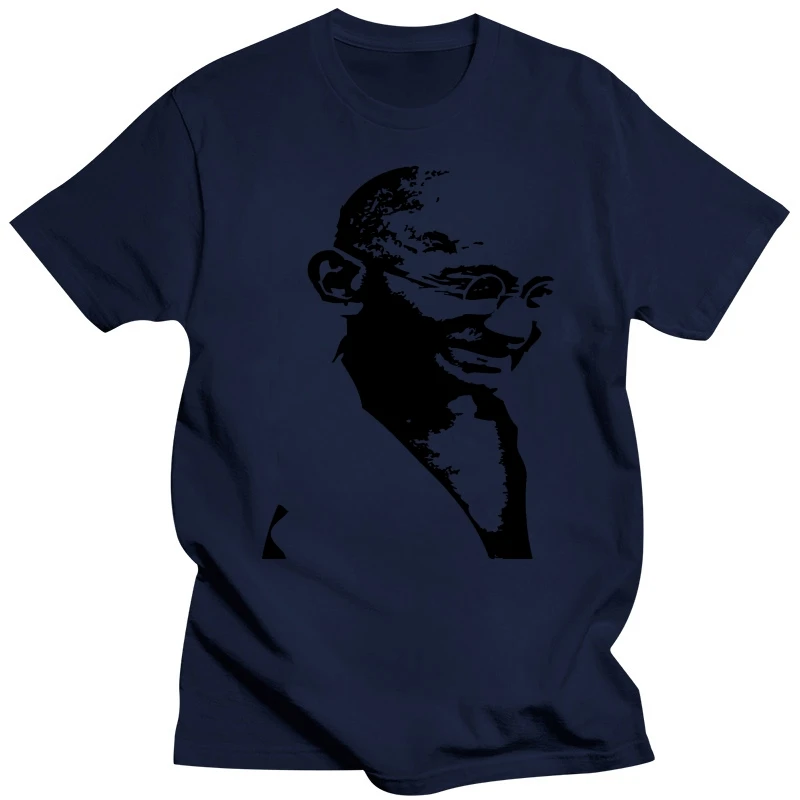 Mahatma Gandhi Peace Nonviolent  Resitatance Hero Adult T-shirt Tshirt Tee