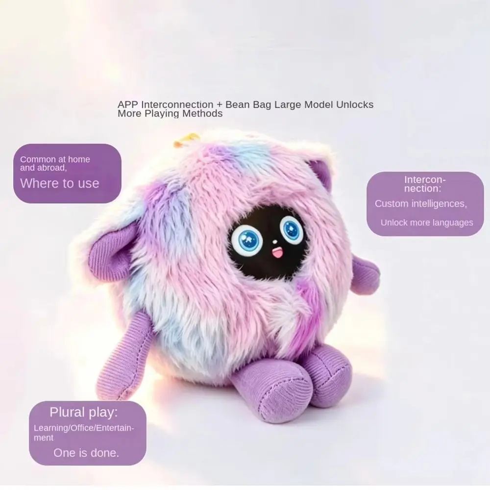 Interactive AI Companion Plush Soft Educational Educational Learning Multi-Functional Comfortable Plush Fabric Smart Plush