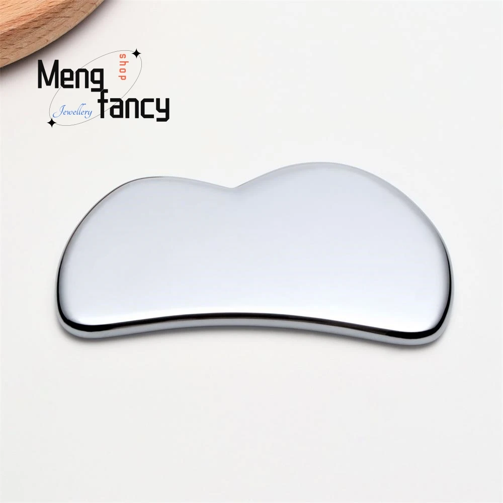 Energy Stone Natural Terahertz Scraping Board Fashion SPA Beauty Care Meridian Multi-silica Crystal Exquisite Fashion Jewelry