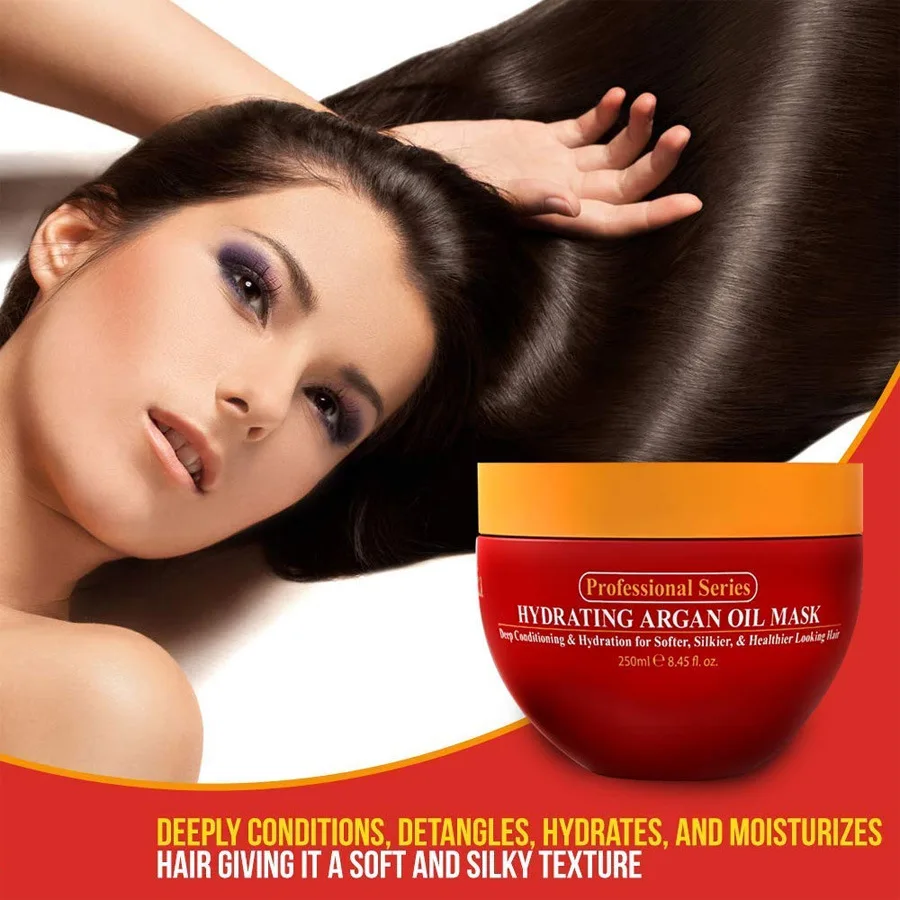 

Hydrating Argan Oil Hair Mask and Deep Conditioner for Dry or Damaged Hair