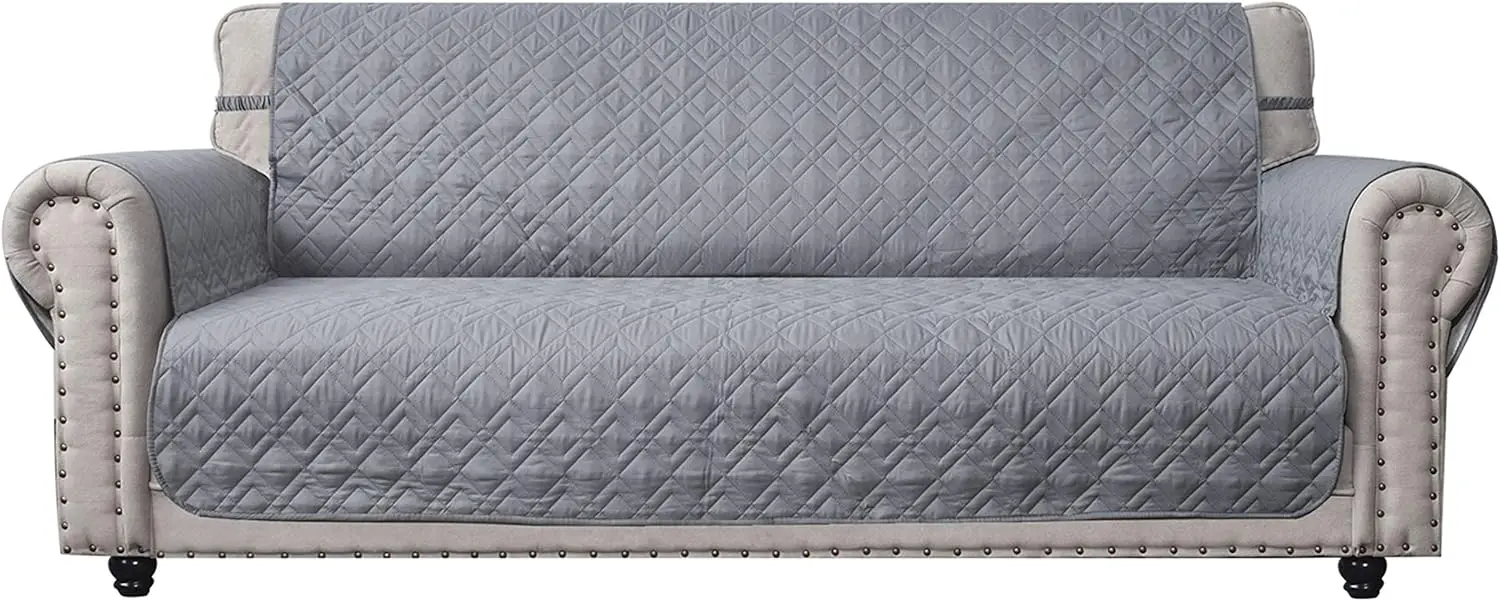 

Couch Sofa Slipcover 100% Waterproof Nonslip Quilted Furniture Protector Slipcover For Dogs, Children, Pets Sofa Slipcover Hine