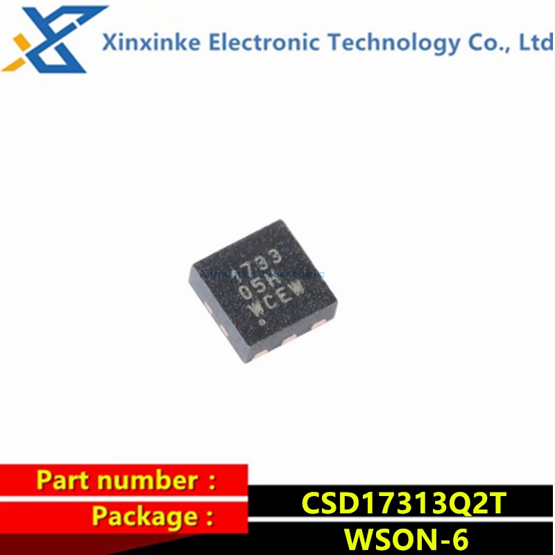 5PCS CSD17313Q2T WSON-6 30V N-channel MOSFET Field Effect Tube