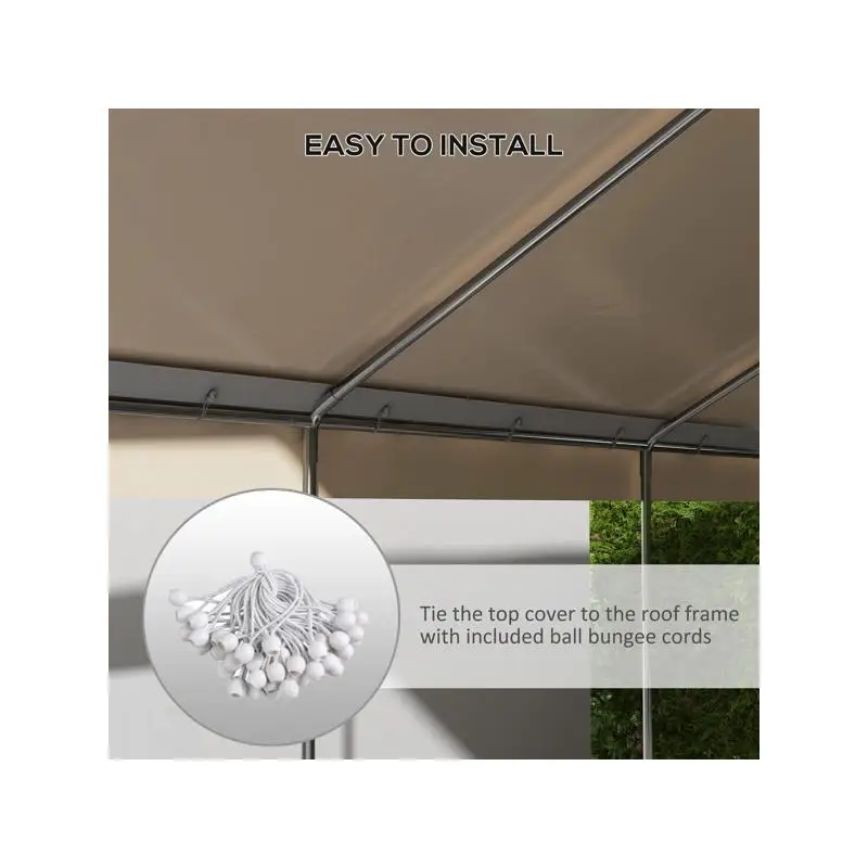 Крыша Carport без кронштейна — прочный и простой в установке уличный укрытие для транспортных средств, универсальное решение для навеса для