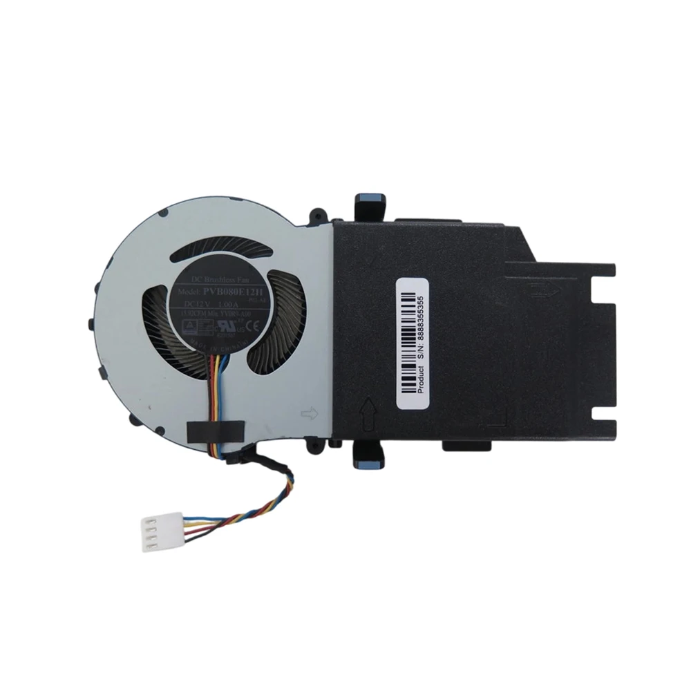 Fan 0YV0R9 YV0R9 For DELL For Optiplex Micro Plus 7020 PVB080E12H-P02-AE Compatible BAZC0815R2UP019 EFH-0912D-EP01 DC12V 4Pin