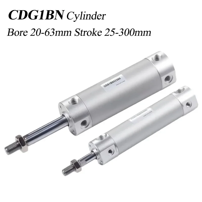 HLH CDG1BN 40/50/63 * 150/200/250/300 Pneumatic Cylinder Mini Robot Hand Up And Down Pull Cylinder Injection Molding Machine CDG