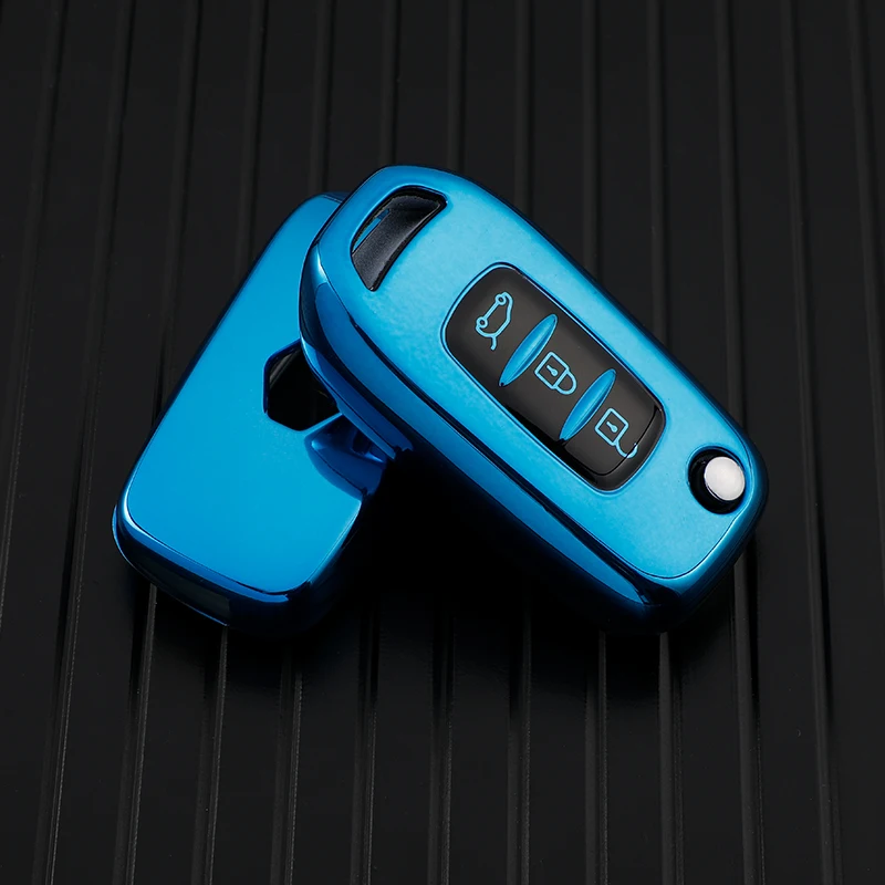For Renault Clio 5 2022 Arkana 2020 2021 Kwid 2023 Kadjar Captur Megane Sandero Stepway Logan TPU Car Flip Key Case Cover Shell - Image 4