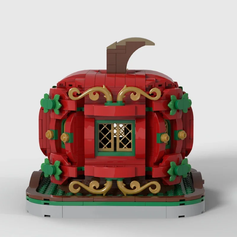 851pcs MOC Apple House Building Blocks Christmas Gift Birthday STEM Educational Inspires Unlimited Creativity For Families view 2