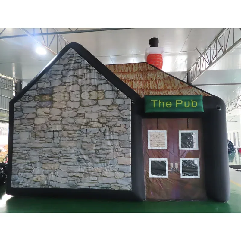 Popular inflatable Irish Pub Bar Tent Outdoor Party blow up Pub Tent House New Design Portable  inn cabin for event