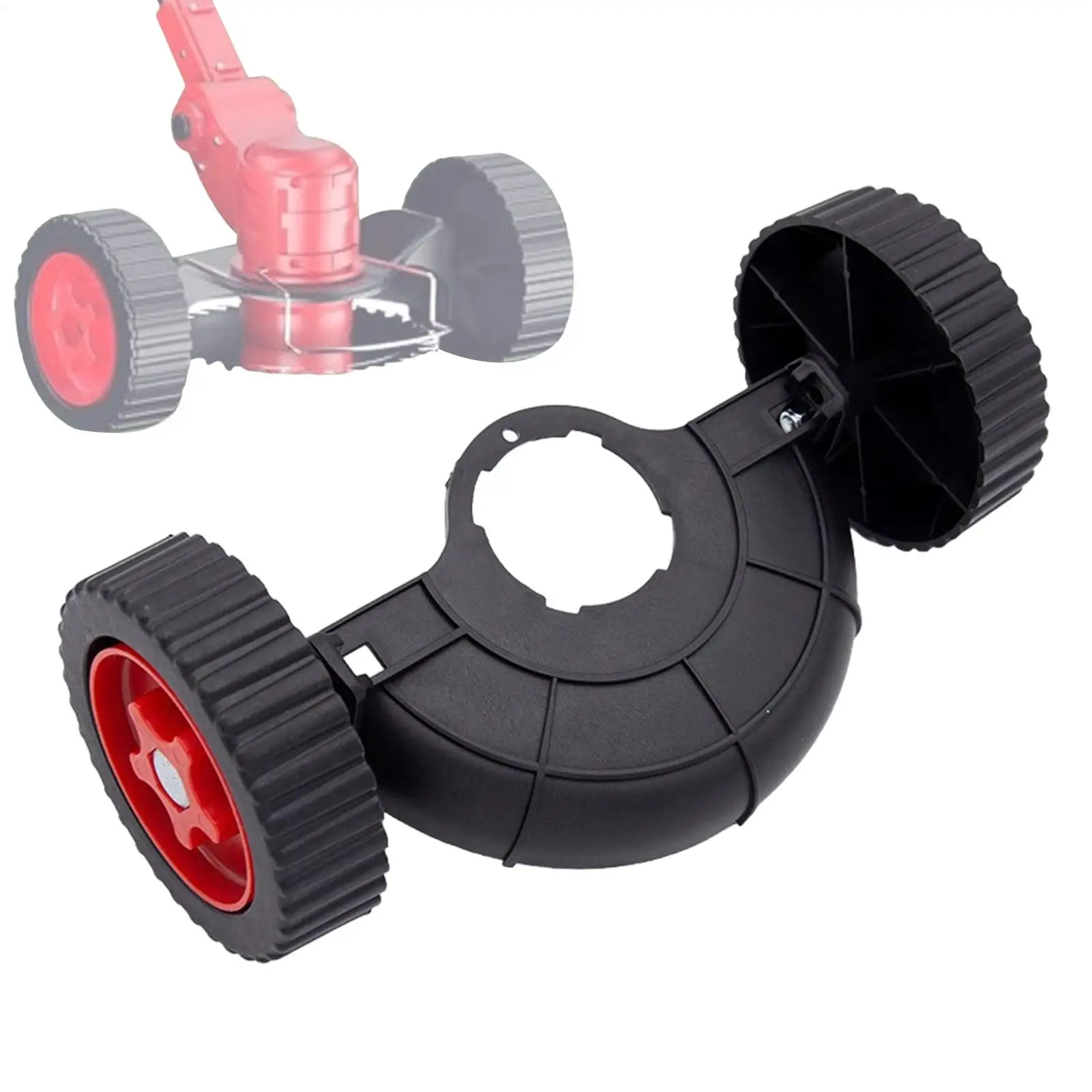 Universal Grass Eater Support Wheels Quick Change Trimmer Head Attachment Auxiliary Wheels Detachable Lawn Mower Accessories