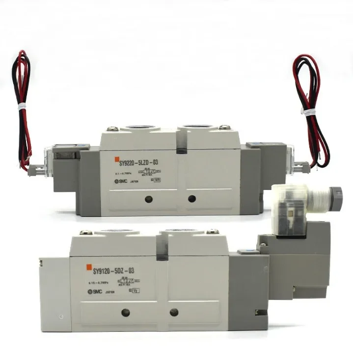 

SMC Solenoid Valve SY5120-5YO-01F-Q/5DZ/C4F/C6F/C8F/F2 SY5220/5320-5Y0
