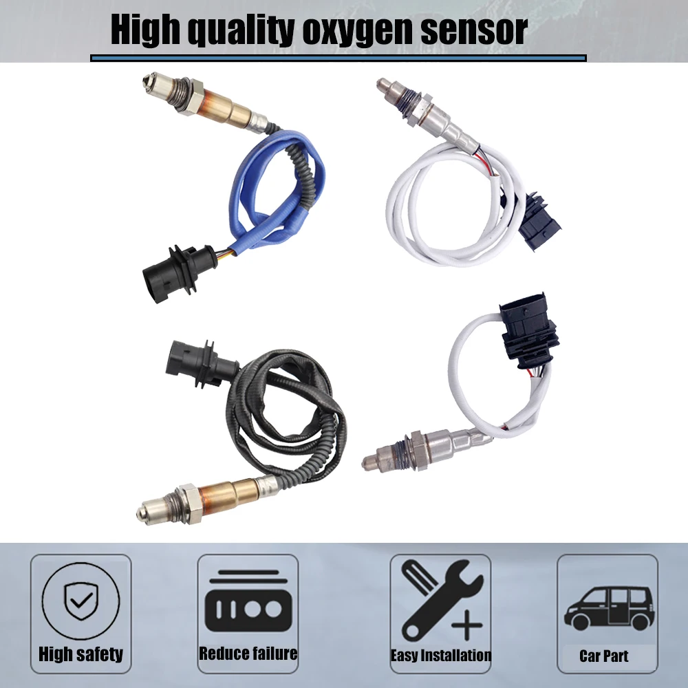 Up&Downstream Oxygen O2 Sensor For Maserati Ghibli Quattroporte 3.0L 2014 2015 2016 2017 670009076 670002200 670031347 670031348