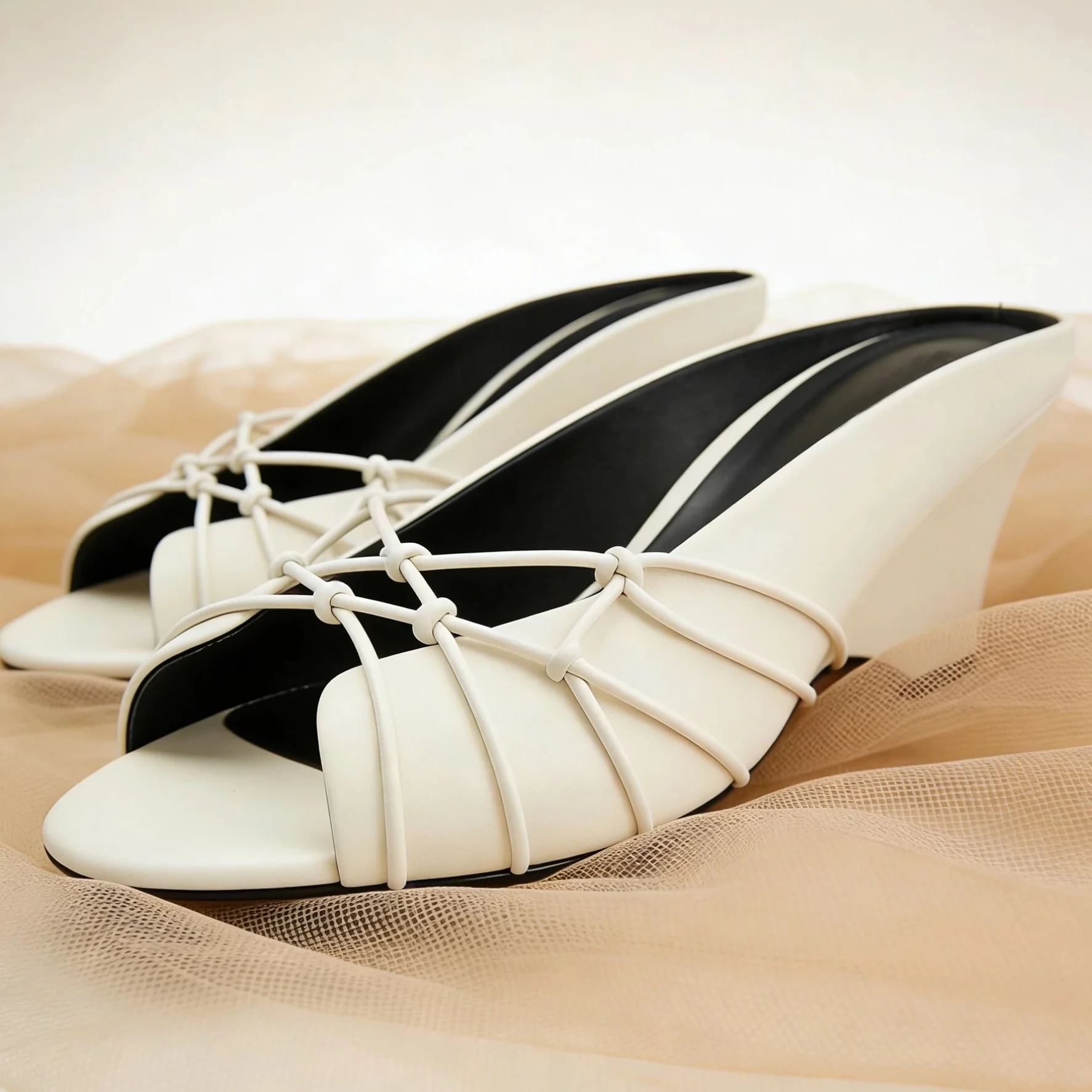 Dames sandalen van ivoorleer m - Leather Classic Strap recensie en prijs