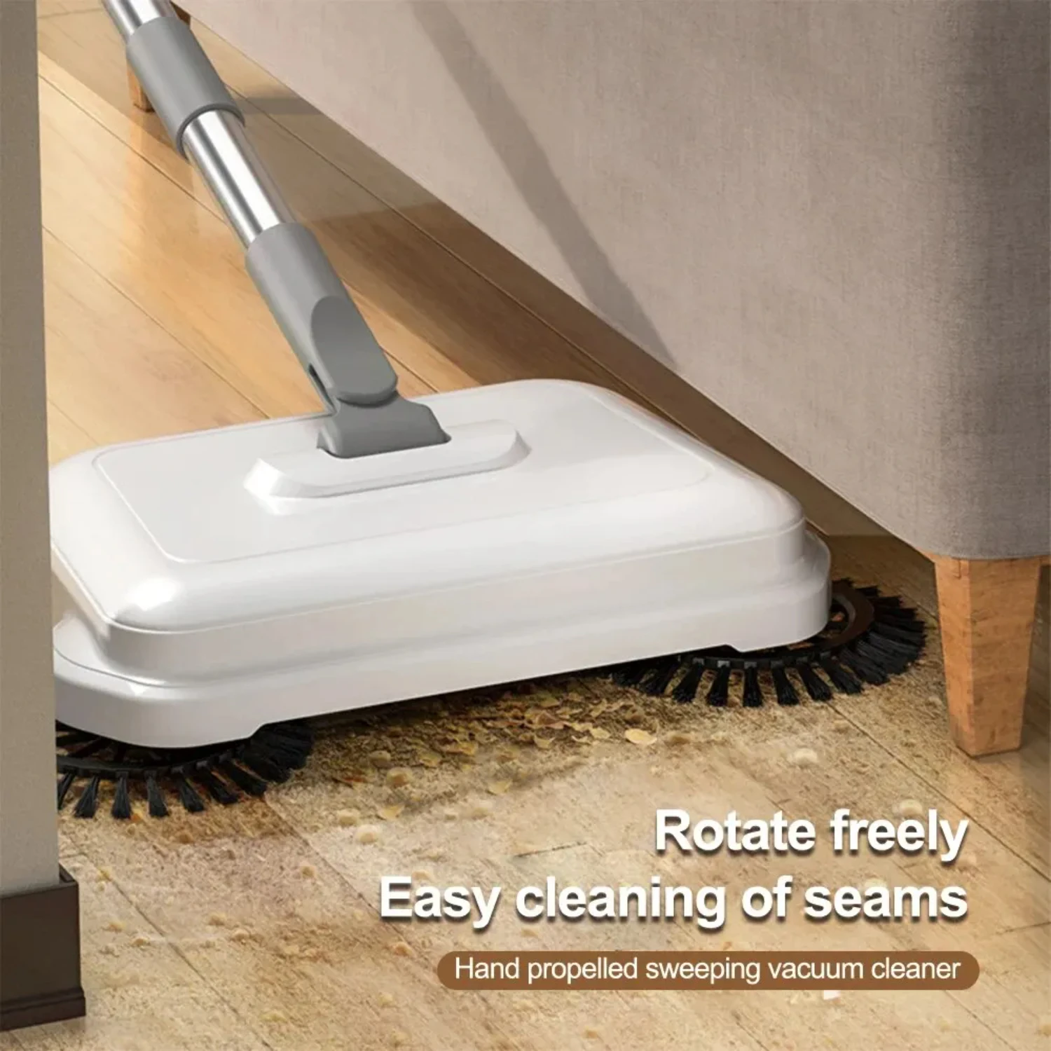 Conjunto Lazy Push Broom e Dustpan de alta qualidade, perfeito para lidar com qualquer bagunça facilmente, nova atualização eficiente para um futuro de limpeza