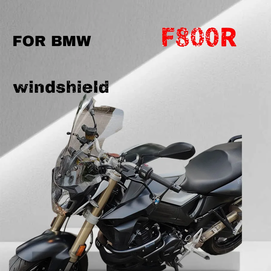 

FOR BMW F800R windshield modification with raised windshield, front windshield inlet glass material