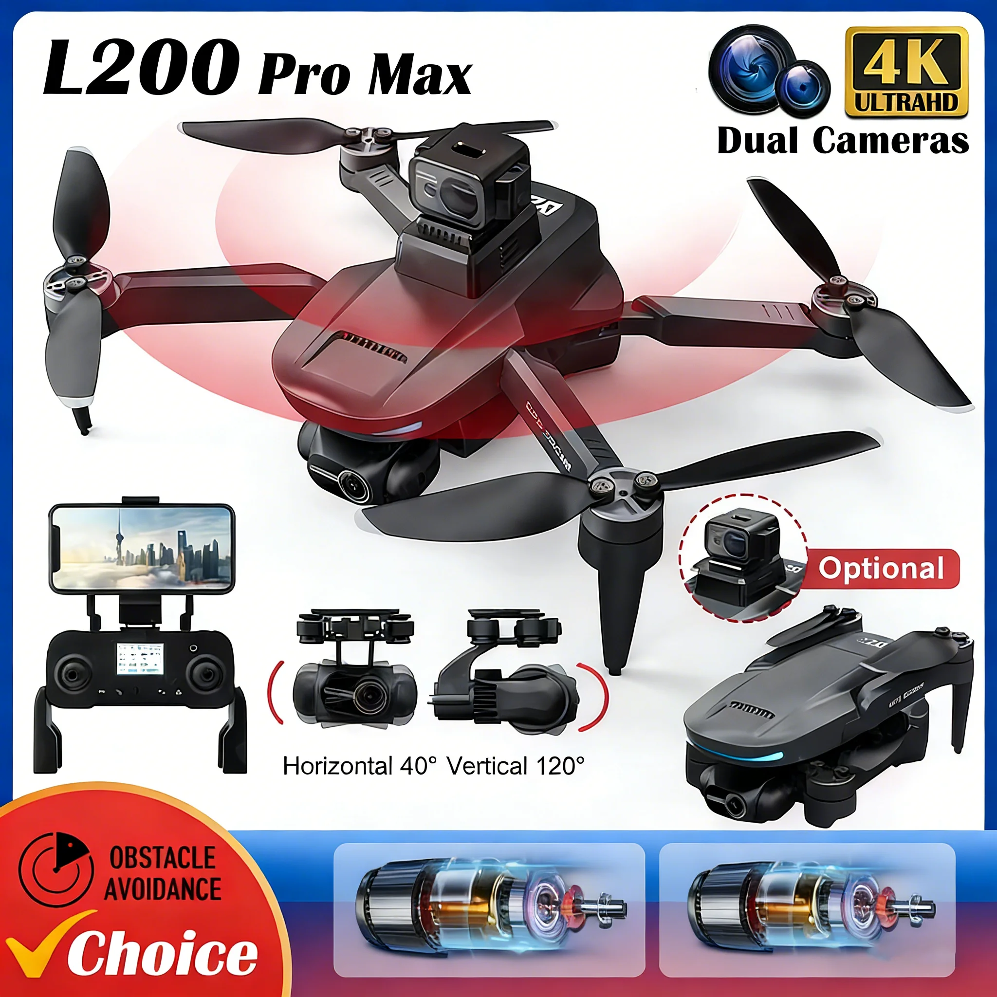 L200 Pro Max 2-Axis…