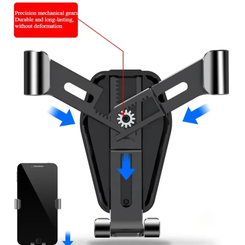 High Quality Hot Selling Universal Auto Phone Holder Car Vent Clip Mount Mobile Phone Holder
