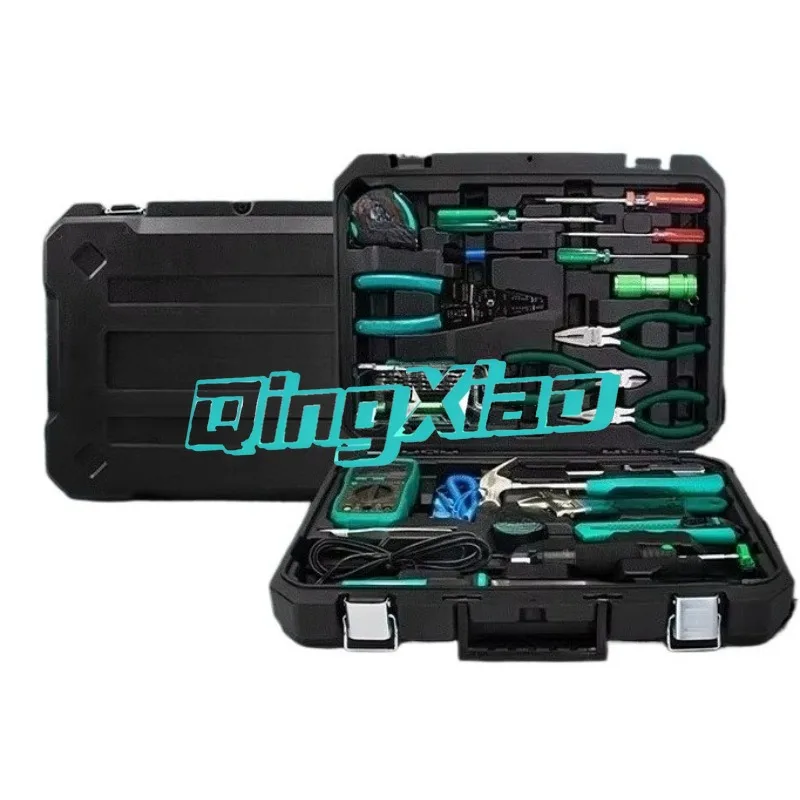 

52 Piece Tool Case Set Multifunction with Screwdriver Wrench Pliers Repair Tools Widely Applied In Repair Electrical Maintenance