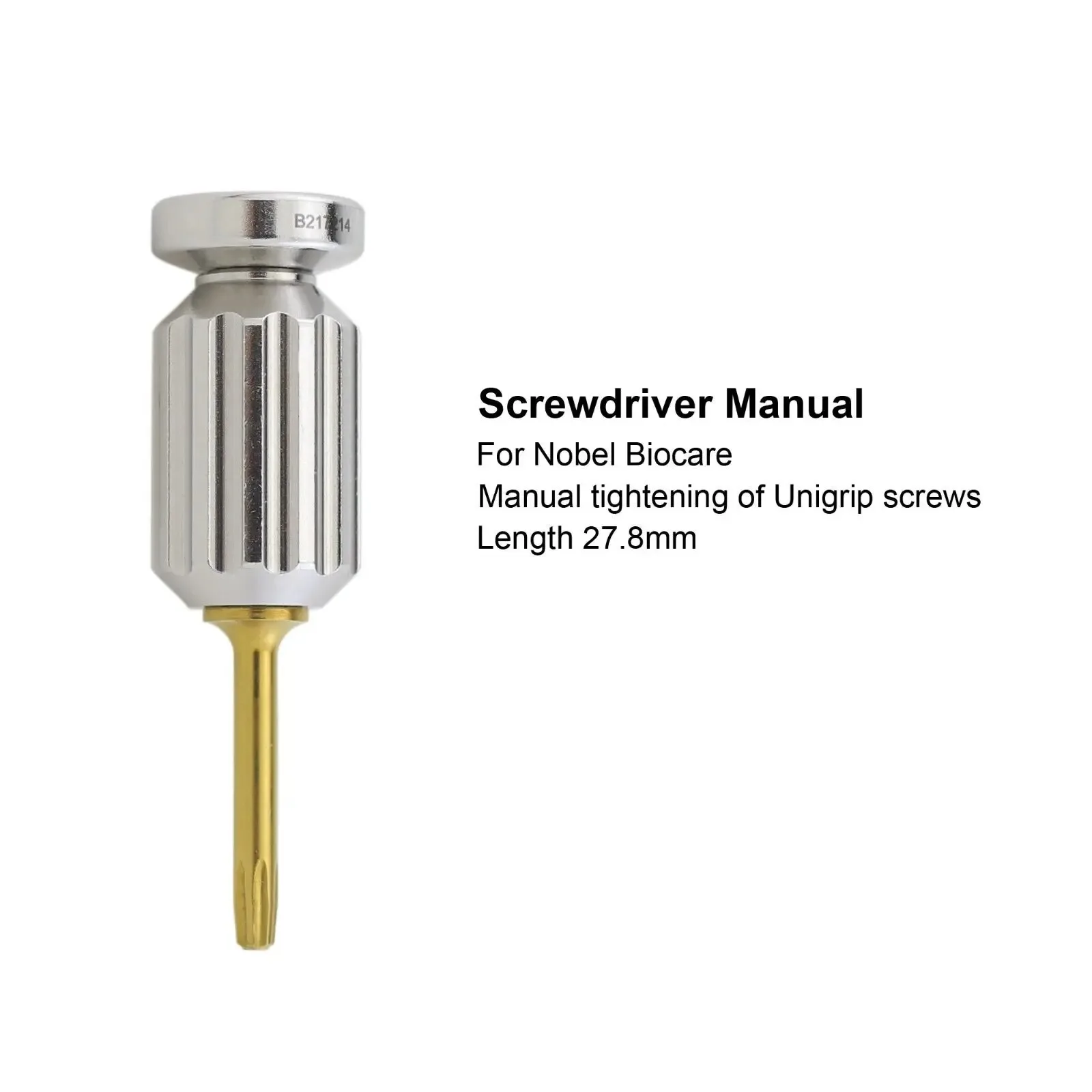Dental Implant Nobel Screwdriver Torque Ratchet Wrench Adapter Nobel Multi-Unit Screw Driver Manual Screwdriver