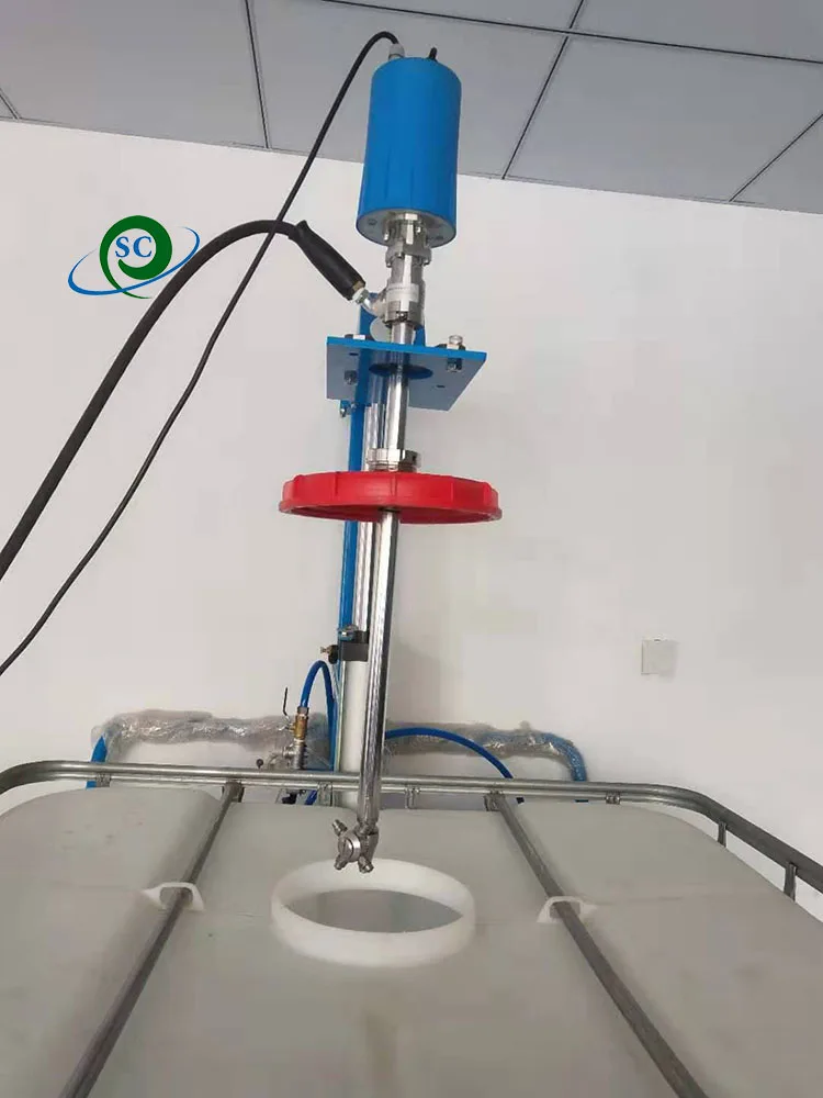 آلة تنظيف خزان محرك الضغط العالي CS مع فوهات تنظيف خزان IBC Tote LB
