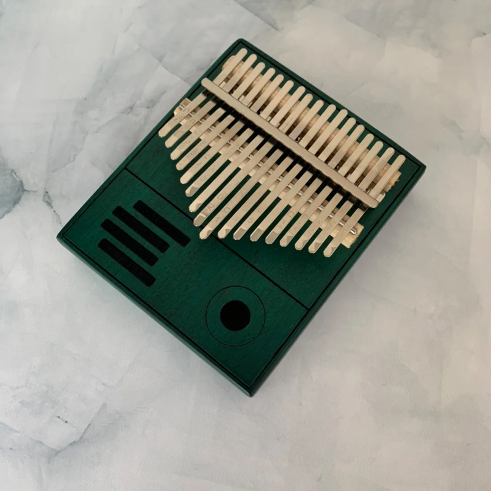 

Instruments Thumb 17 Tones Finger Piano Portable Music Kids Musical Adult Blue Kalimba Child