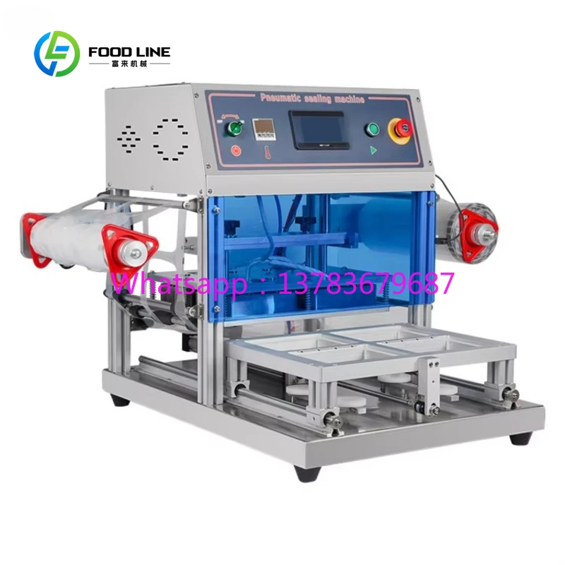 Customized Intelligent Touch Screen Gas Flush Packaging Machine Dual Four Head Automatic Sealer Freshness Preservation