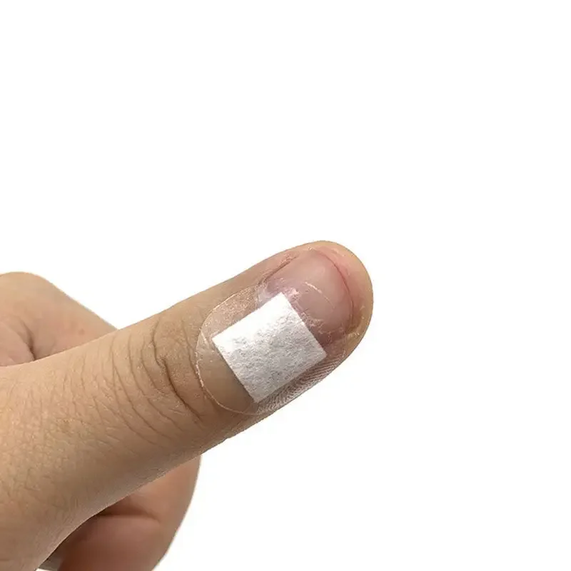 Bandagem adesiva transparente para o bebê, remendo impermeável, band-aid ferida, primeiros socorros ao ar livre, cuidados com as crianças, 100 pcs por saco