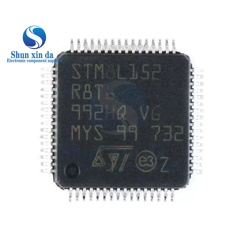 STM8L152 STM8L152C6T6 STM8L152C8T6 STM8L152R8T6 LQFP-48/64 SMD IC Microcontroller ARM MCU